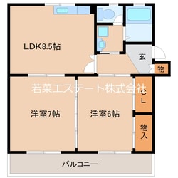 シェル幹の物件間取画像